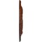 Ekena Millwork Hurley Medallion (Canopies up to 7 1/4"), 22 1/8"OD x 7 1/4"ID x 1 3/4"P, Burnished Mahogany Crackle CM26HUBMC - alternate 3